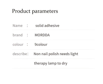 Gel Nail Polish MORDDA 9-Color Autumn Harvest Set with Solid Shades and Included LED Curing Pen for Nail Art