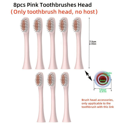 Rechargeable Electric Toothbrush with 6 Cleaning Modes & Smart Timer, USB Sonic Toothbrush for Adults
