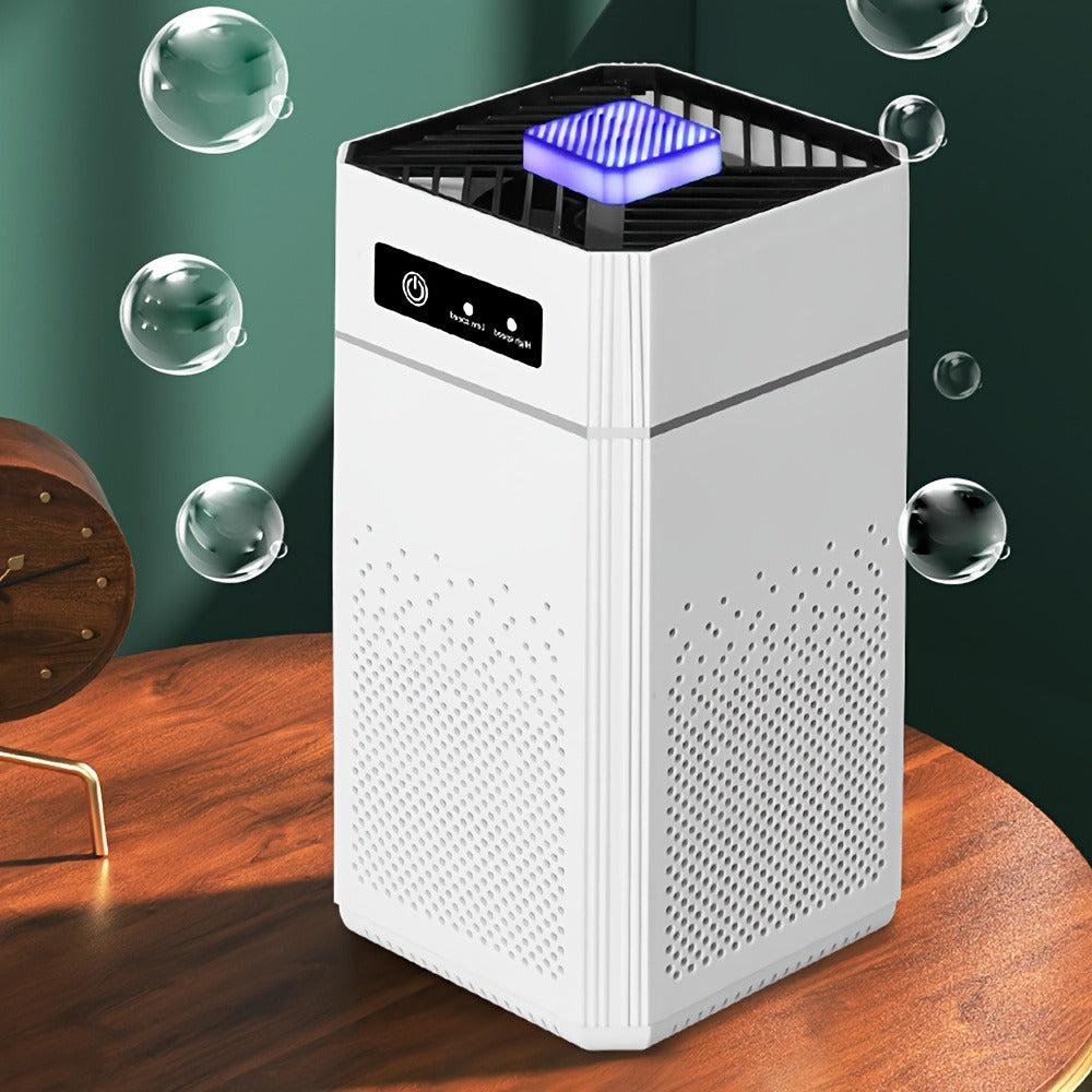 Air Purifier with HEPA Filter, 1291 Sq Ft Coverage, 34dB Mode, Three Speeds, USB Power and Aroma Tray