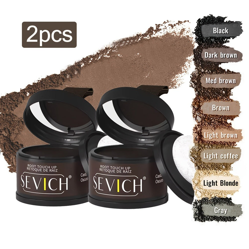 Root Touch Up Hair Powder for Thinning Hair & Gray Roots – Instant Hairline Concealer Shadow Topper, Long-Lasting Resistant Formula
