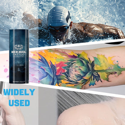 Tattoo Bandage Roll Clear Second Skin Film for New Tattoo Healing for Temporary Body Art, Festivals and Costumes