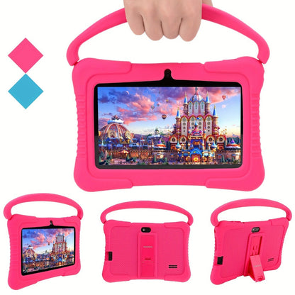 Kids Tablet Veidoo 7 Inch with 1GB or 2GB RAM, 16GB or 32GB Built-In Storage and Handled Silicone Case