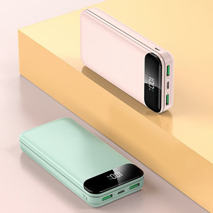20000mAh Portable Power Bank 2-Pack with LED Display, Fast Charging Type-C & USB for an Everyday Personal Care Routine