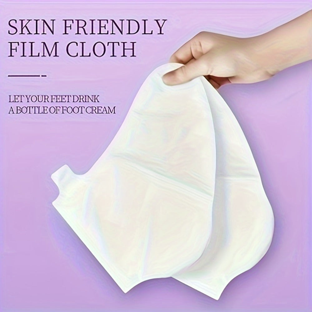 Lavender Foot Mask Socks Deep Hydrating Moisturizing Foot Care Treatment – Soft Smooth Skin, Portable Home Travel Spa