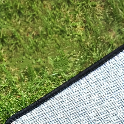 Camping Mat Extra Large 4 Person – Aluminum Foil EPE Foam Waterproof Picnic Blanket, Double-Sided Moisture-Proof Thermal Insulation Pad