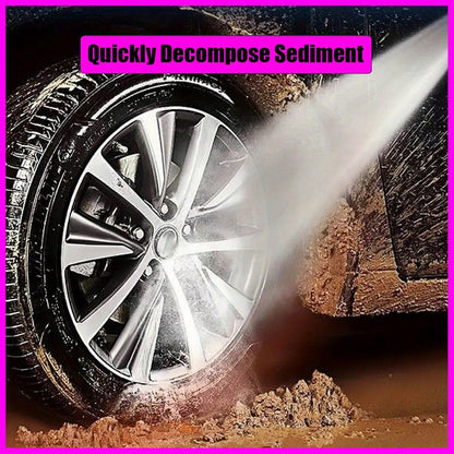 Pink Snow Foam Car Wash Soap Concentrated 1L – High-Foam Pre-Wash Shampoo, pH12 Strong Formula, Touchless Pressure Washer Foam Gun