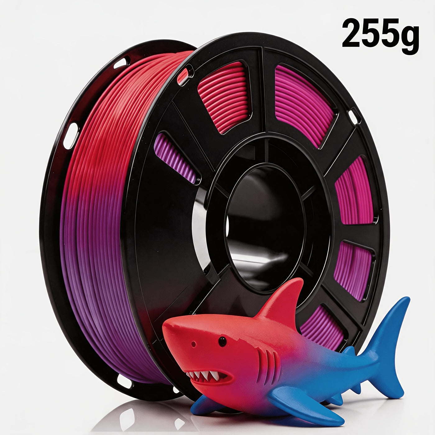 Rainbow PLA Filament 1.75mm Single Dual Triple Color Vacuum Packed, Neatly Wound High Precision ±0.02mm Smooth Printing