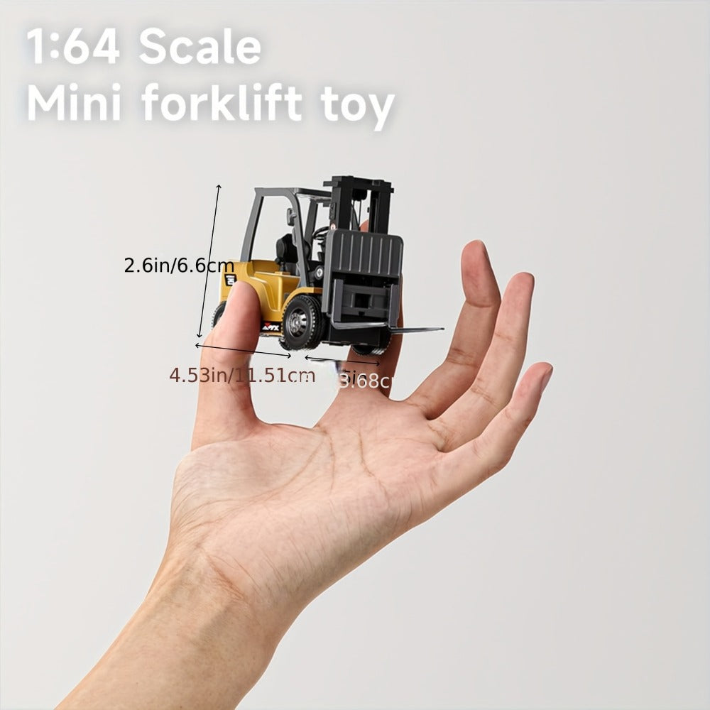 RC Forklift Toy 1/64 Scale Alloy Die Cast Remote Control Forklift Truck with the Listed Color, Size or Set Options for Everyday Use