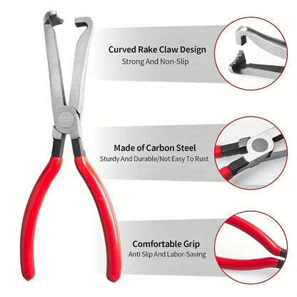 Terminal Connector Removal Tool Set 3-Piece – Automotive Wiring Harness Repair Kit with Pry Bar, Cutting Pliers & Storage Pouch