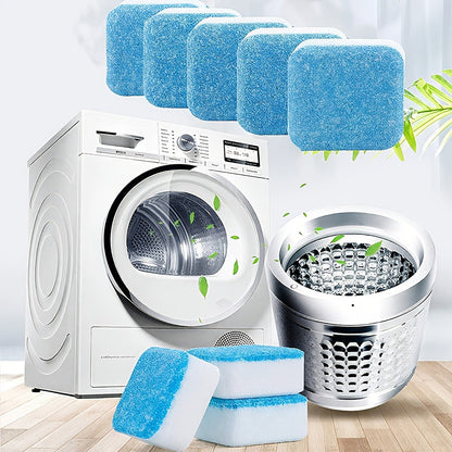Washing Machine Cleaner Tablets Deep Cleaning Descaler for HE Front Loader Top Load Washer for Entryways, Bedrooms and Living Spaces