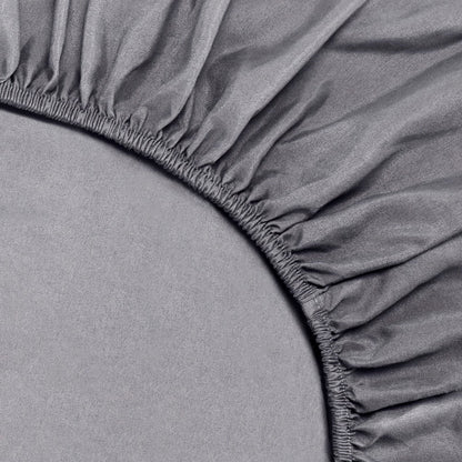 Bed Sheet Set California King 6-Piece Microfiber with 18-Inch Pocket and Sixteen Solid Color Choices