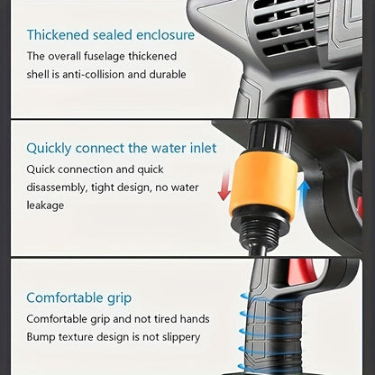 Cordless Pressure Washer Battery Powered, Car Yard Driveway Garden for Garden, Patio and Yard Use
