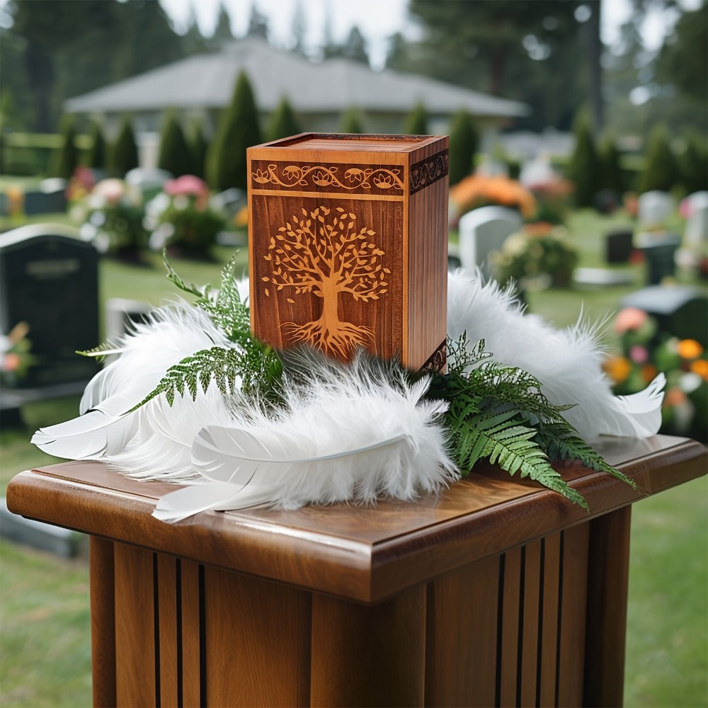 Cremation Urns for Human Ashes Adult for Entryways, Bedrooms and Living Spaces, with the Listed Configuration