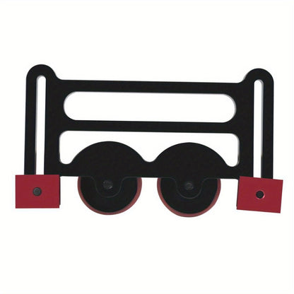 Feather Board Roller Guide for Table Saw, Aluminum Alloy One-Way Safety Stock Feeder with T-Track Mount