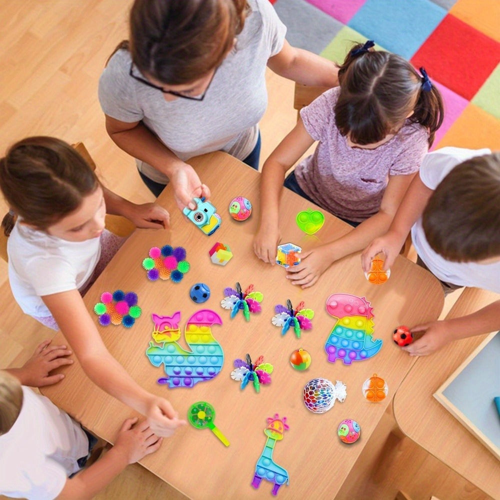 Bulk Fidget Toy Assortment with 1, 000 Pieces in Style A, JYS-1000 or MHX-1000 Checkout Sets