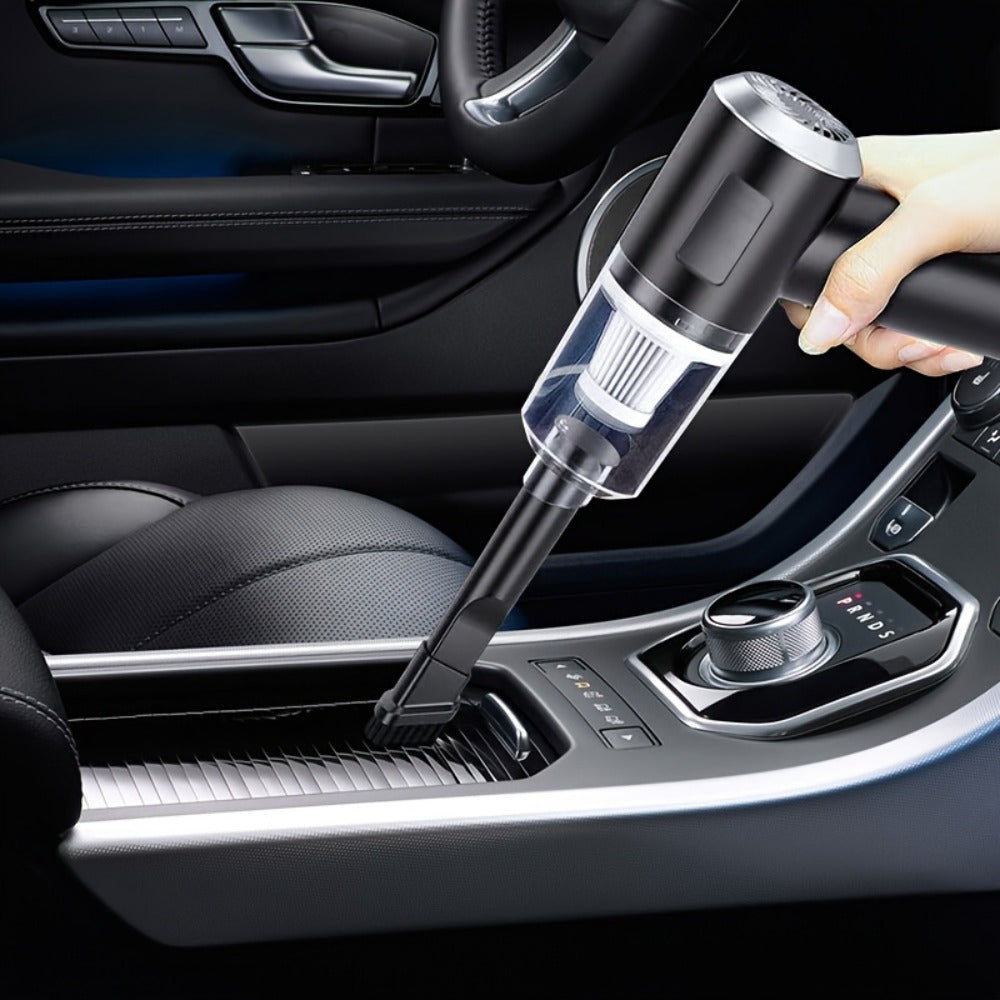 Mini Vacuum Cleaner Wireless Charging with Strong Suction – Portable Cordless Handheld Cleaner for Computer Keyboard, Car & Home