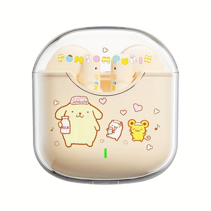 Kuromi My Melody Pompompurin Wireless Earbuds Authorized for an Everyday Personal Care Routine