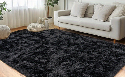 Area Rug for Bedroom, 8x10 Fluffy Shag with 1.8-Inch Plush Pile and Nine Colors for Bedroom or Living Room