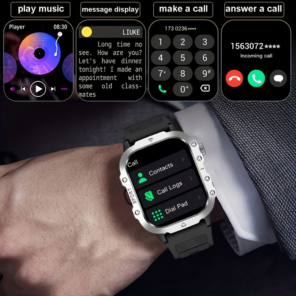 Smartwatch with 100+ Sport Modes, Fitness Tracker, Smart Notifications and Wellness Readouts
