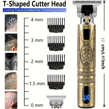 Vintage Bronze LCD Lighter - Novelty Antique Style Windproof Lighter with Dragon Skull Buddha for Entryways, Bedrooms and Living Spaces