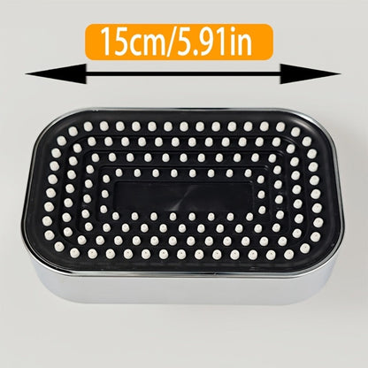 2-in-1 High Pressure Handheld Shower Head Set with Rain Showerhead, Long Hose T-Valve ABS Wall Mount Bathroom Upgrade