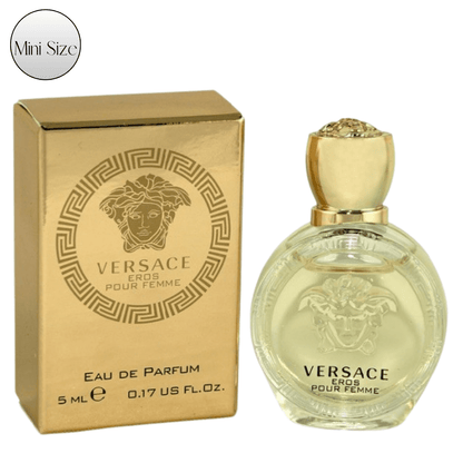 Travel Size Perfume Versace Eros Pour Femme Eau de Parfum - Floral Musky Fragrance Spray for Women