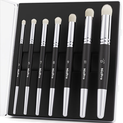 Dry Brush Set for Miniature Painting 7 Sizes, Professional Drybrush Kit with the Listed Color, Size or Set Options for Everyday Use