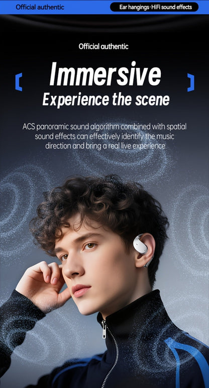 Acer TWS In-Ear Earbuds Noise Canceling Touch Control Sports Wireless Headphones Long for Bedside Audio, Alarms and Room Entertainment