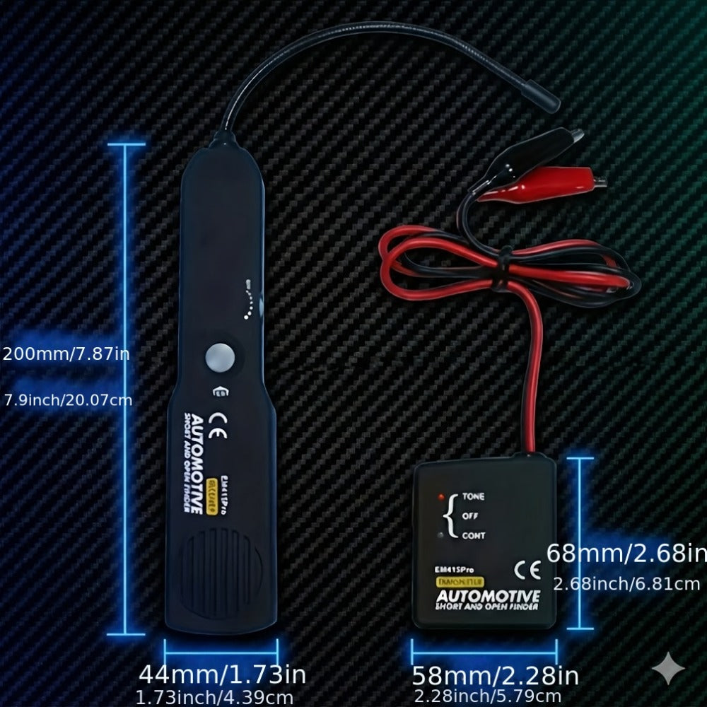 Automotive Wire Tracker EM415PRO 6-42V DC – Non-Contact Induction Probe Circuit Tester for Fast Locating Broken Wires & Short Circuits