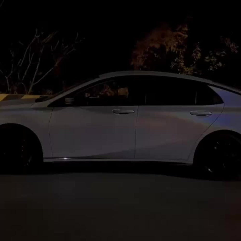 RGB LED Strip Lights Car Interior 60 Inch 2 Pack – Neon Door Pedal Sill Accent Light with Remote Control, USB Powered, 16 Colors Music Sync