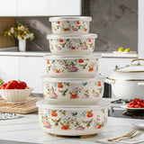 5pcs Ice Bowl Flower and Bird