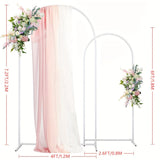 Two-piece set white (7.2FT+6FT)