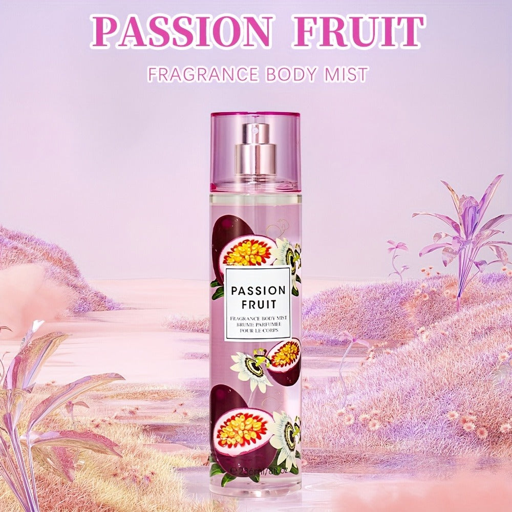 Floral and Fruit Body Mist Spray, 8 fl oz / 236ml in Fourteen Exact Scent Options for External Body Use