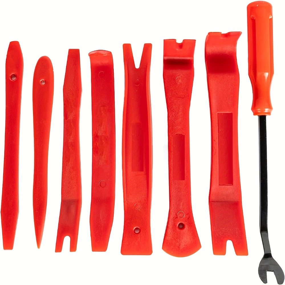 Car Trim Removal Tool Kit – Scratch-Free Plastic Pry Tool Set for Door Panels, Dashboards, Clips, Moldings & Interior Trim