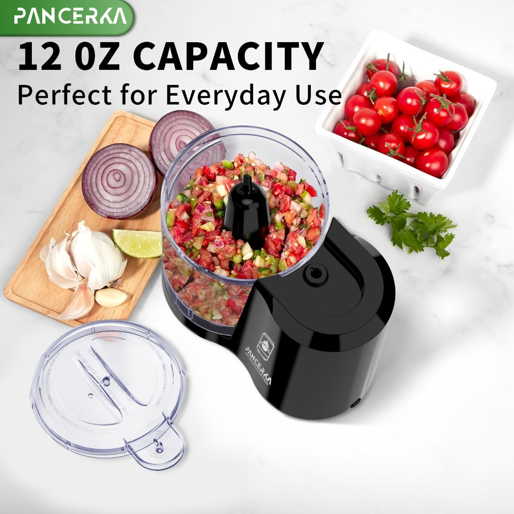 Electric Vegetable Chopper Food Processor - Mini Electric Food Chopper Blender for Kitchen, Baby Food Maker