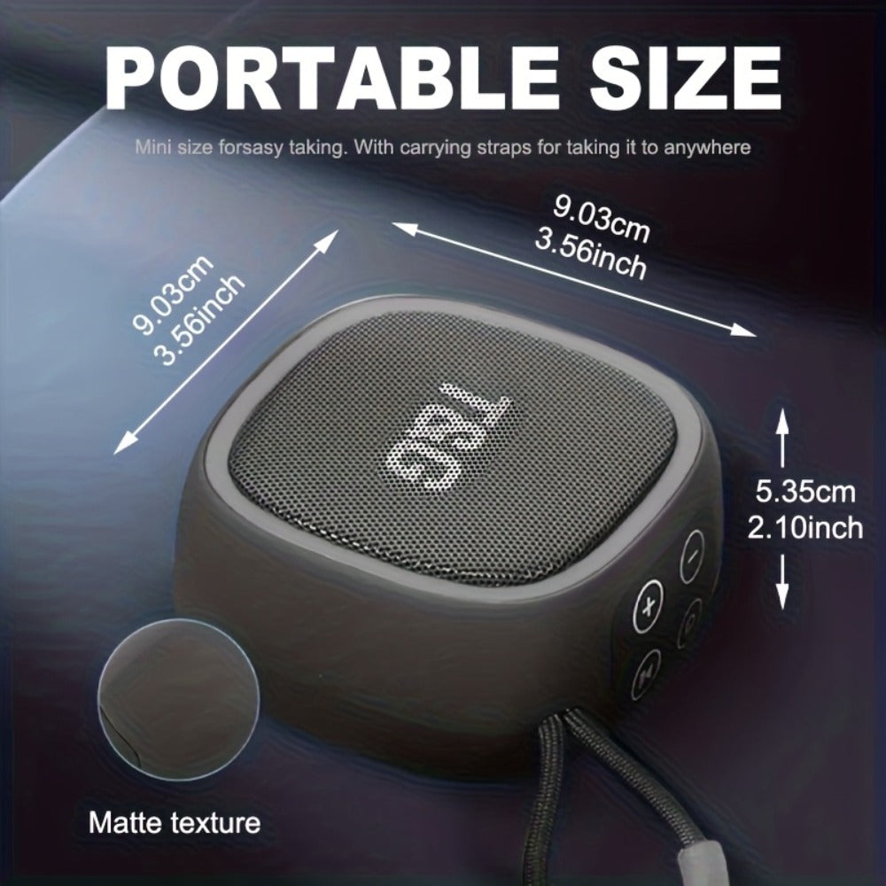 Portable Bluetooth Speaker TG659 Mini with 3W Output, IPX4 Splash Rating and Type-C Charging