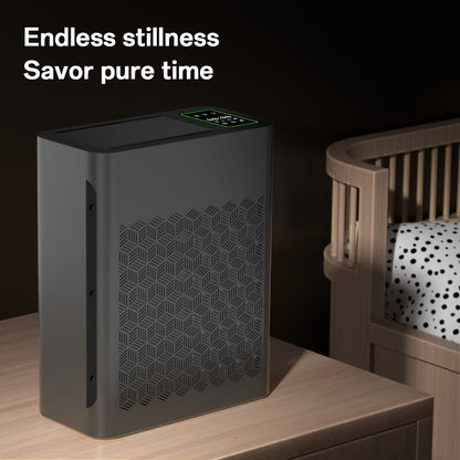 Air Purifier with HEPA Filter, PM2.5 Display, Air Sensor, Auto Mode, Timer and Two Color Options