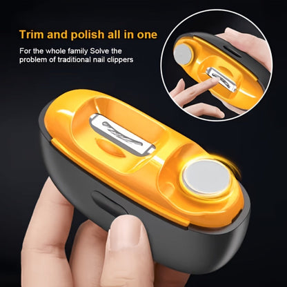 Electric Nail Clipper for Seniors Adults Kids - 4-in-1 Rechargeable Toenail Trimmer with 3 Speeds