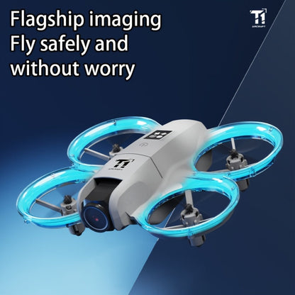 Mini 4K FPV Drone 180° Rotating Dual Camera Optical Flow Positioning Dual Batteries 360° Flip One-Key Takeoff Anti-Shake