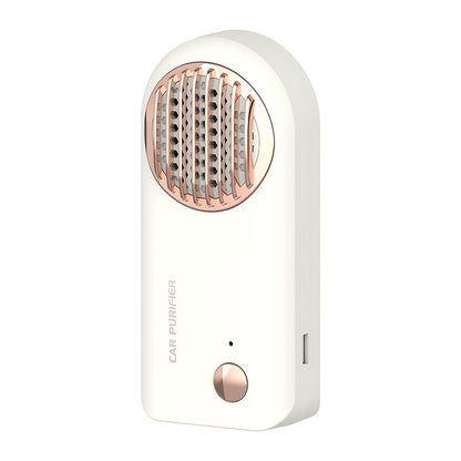 Car Air Purifier Ozone Deodorizer Active Oxygen Odor Removal for Car Refrigerator Household Use Pink White Grey