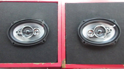 1200W 5-Way Coaxial Car Speakers 6x9 Inch – HiFi Full Range 44Hz-25kHz, 4-Ohm, 89dB Sensitivity, Universal 12V Fit for Car Door Stereo Audio
