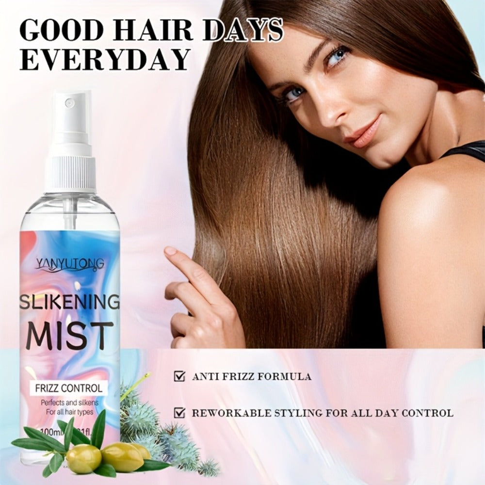 Perfumed Hair Mist Smoothing Spray 100ml – Heat Protection, Anti-Frizz, Moisturizing & Detangling Leave-In Formula | Long-Lasting Fragrance