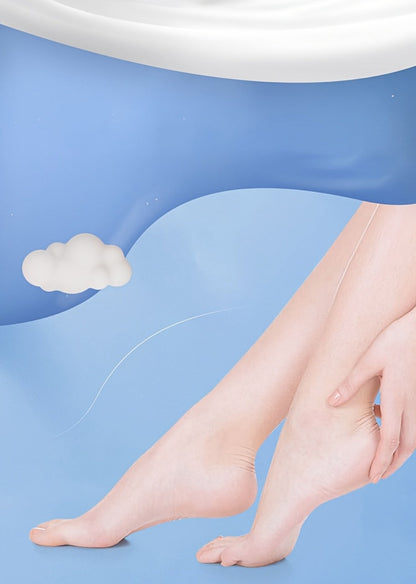 Moisturizing Foot Mask Socks with Goat Milk, Niacinamide & Ceramides – Exfoliating Cracked Heel Treatment