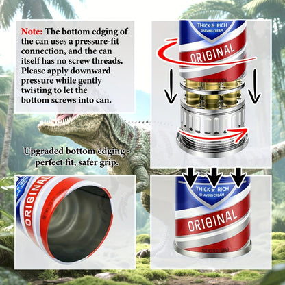 Dinosaur DNA Cryo Canister with Pop-Up Test Tube Rack - 10 DNA Sample Tubes, Movie Prop Replica