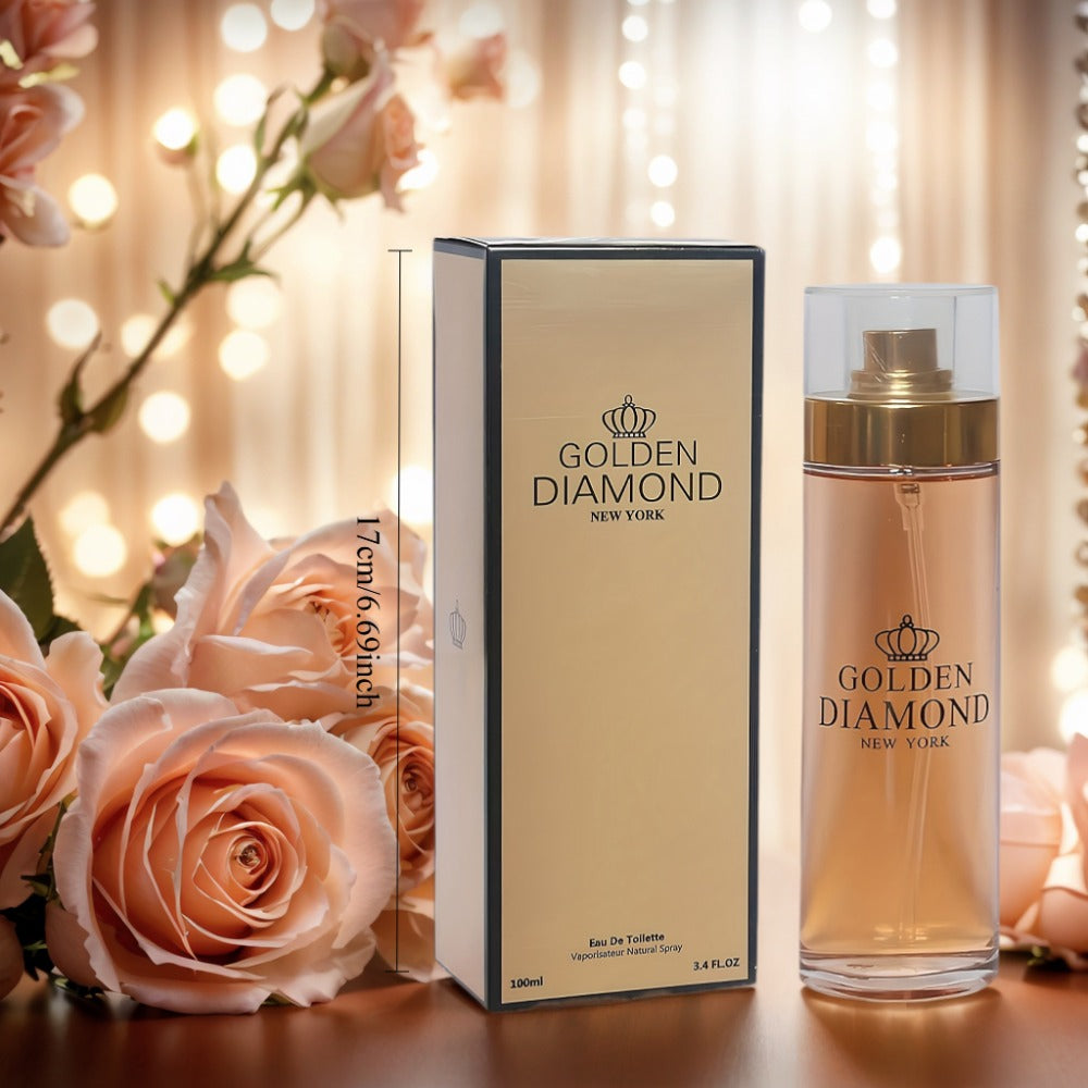 Perfume for Women Brilliant Diamonds 100ml EDP Spray with a Fresh Floral Fragrance Profile