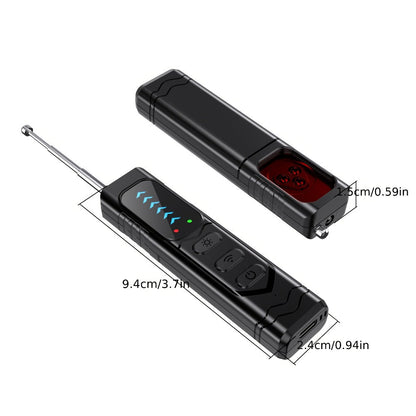 Camera Detector with Anti-Eavesdropping and Anti-Stealing Detection