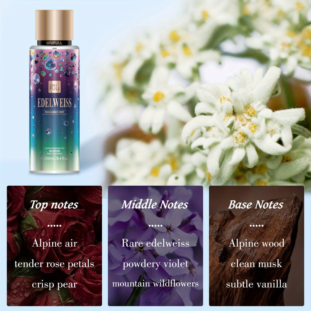 Floral EDP Body & Hair Perfume Mist for Women 8.4 oz Spray, 6 Scents Incantation Desire Temptation Sweet Mi Magic