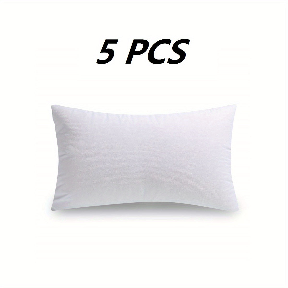 Pillow Insert Hypoallergenic High Elastic Fluffy Fill, Thick Sofa Cushion Filler Universal Replacement Inner Core for Throw Pillow Couch