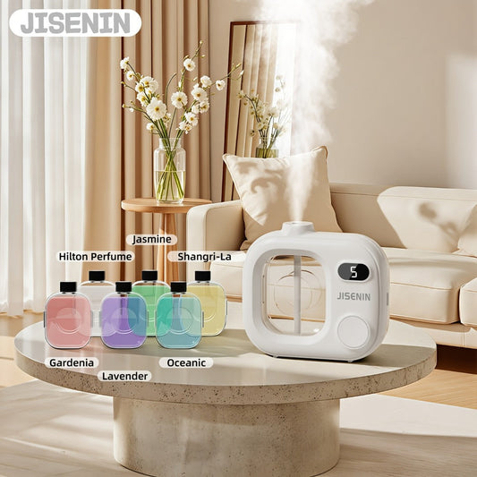 Essential Oil Diffuser Waterless Hanging Diffuser 5 Spray Modes 500mAh Rechargeable for Home Cooking, Dining and Outdoor Meals