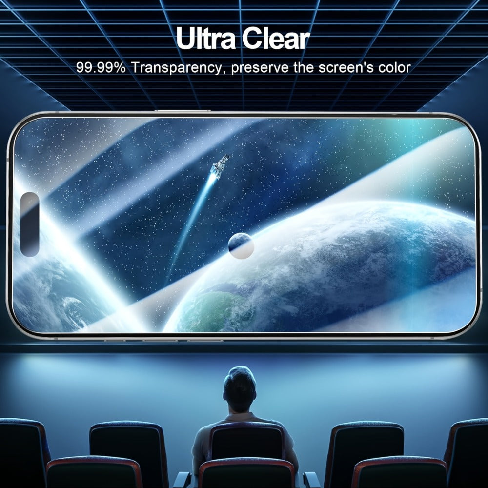 Screen Protector, Privacy Tempered Glass with Side-Angle Privacy Filter for 22 Selected iPhone Model Options